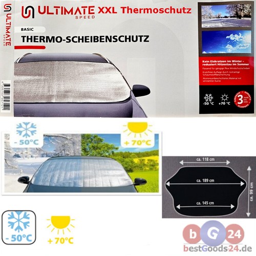 Thermo frontscheibenabdeckung - thermo,