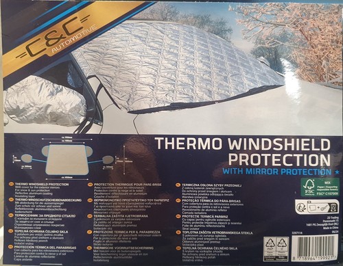 Thermo windschutzscheibe - -,